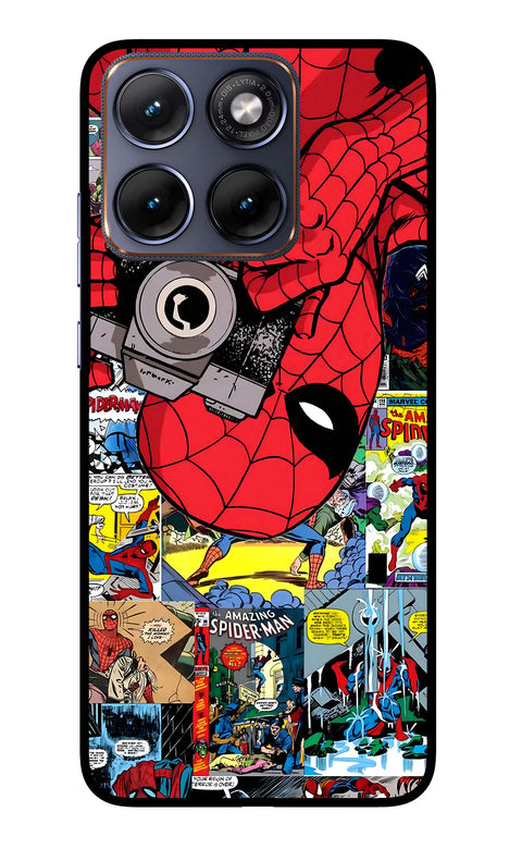 Spider Man Moto Edge 70 Fusion Glass Case