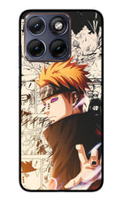 Pain Anime Moto Edge 70 Fusion Glass Case