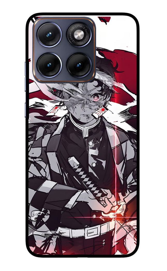 Demon Slayer Moto Edge 70 Fusion Glass Case