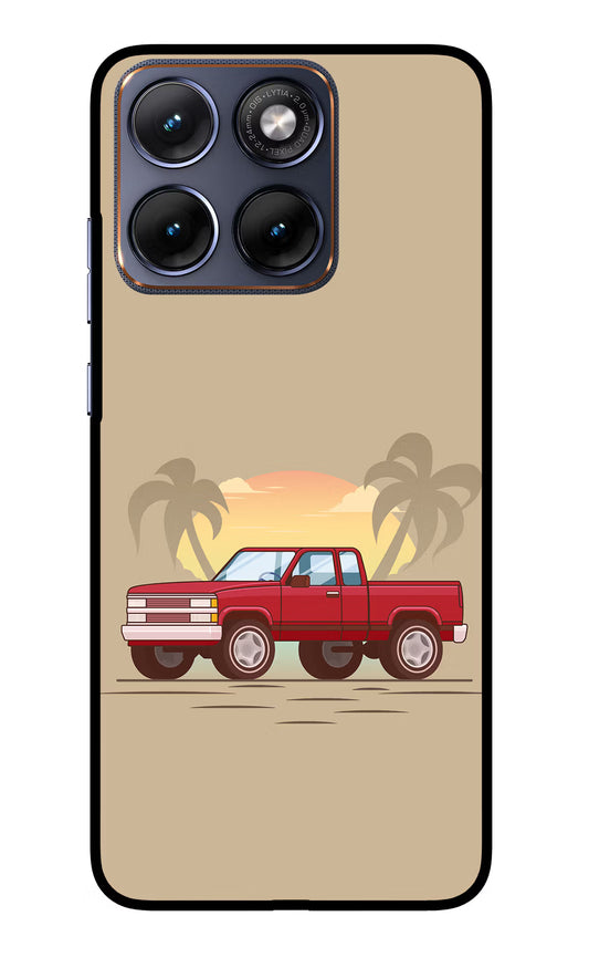 Desert Classic Drive Moto Edge 70 Fusion Glass Case