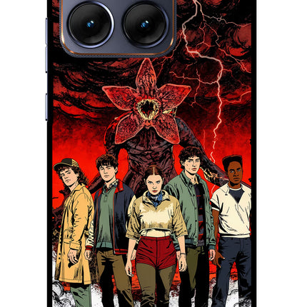 Ordinary Things Characters Moto Edge 70 Fusion Glass Case