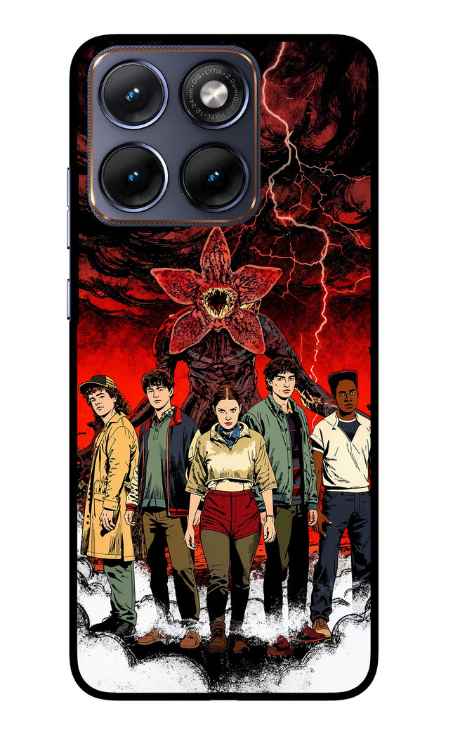Ordinary Things Characters Moto Edge 70 Fusion Glass Case