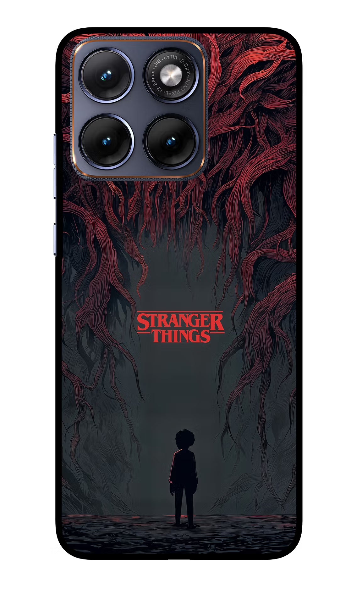 Ordinary Things Dark Side Moto Edge 70 Fusion Glass Case Back Cover by Casekaro