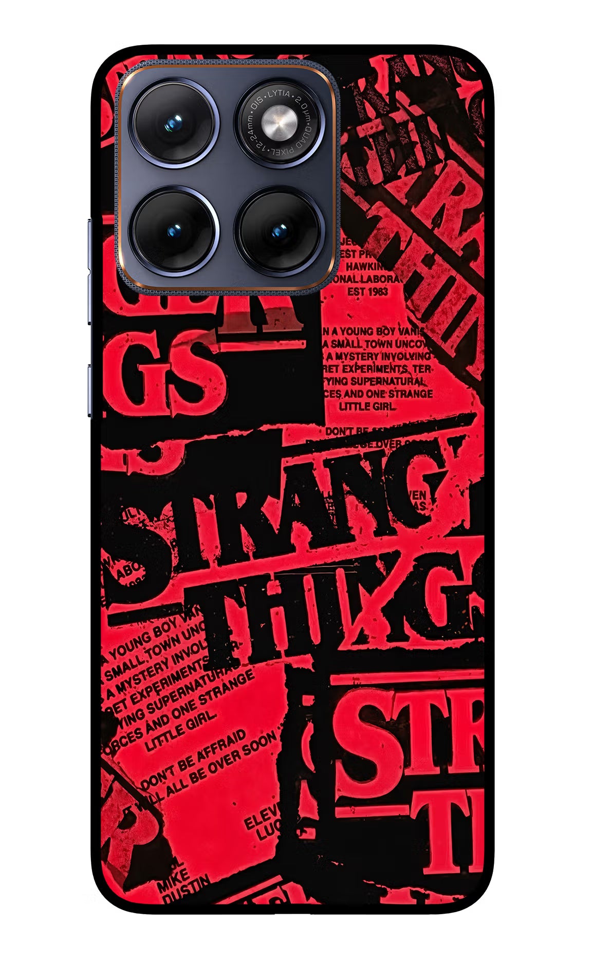 Ordinary Things Moto Edge 70 Fusion Glass Case Back Cover by Casekaro