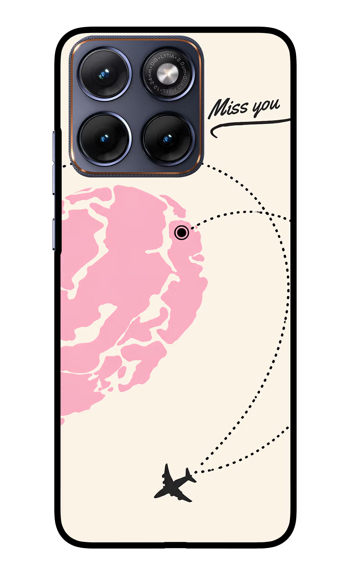 Miss Orbit Moto Edge 70 Fusion Glass Case
