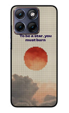 Pixel Sun Moto Edge 70 Fusion Glass Case