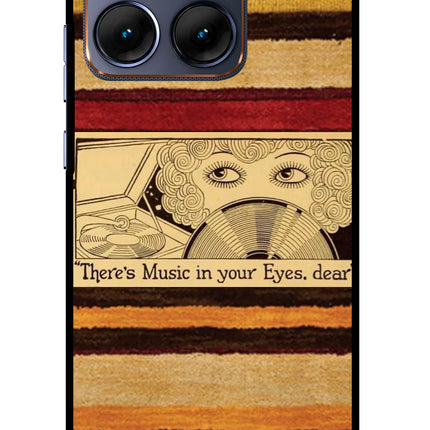Vinyl Stripes Moto Edge 70 Fusion Glass Case