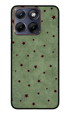 Green Stars Moto Edge 70 Fusion Glass Case