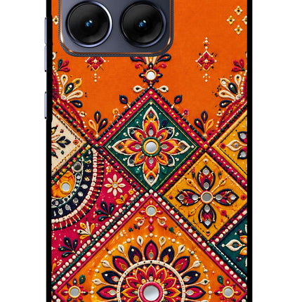 Kutch Glow Moto Edge 70 Fusion Glass Case