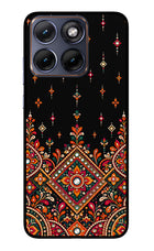 Noir Mehfil Moto Edge 70 Fusion Glass Case