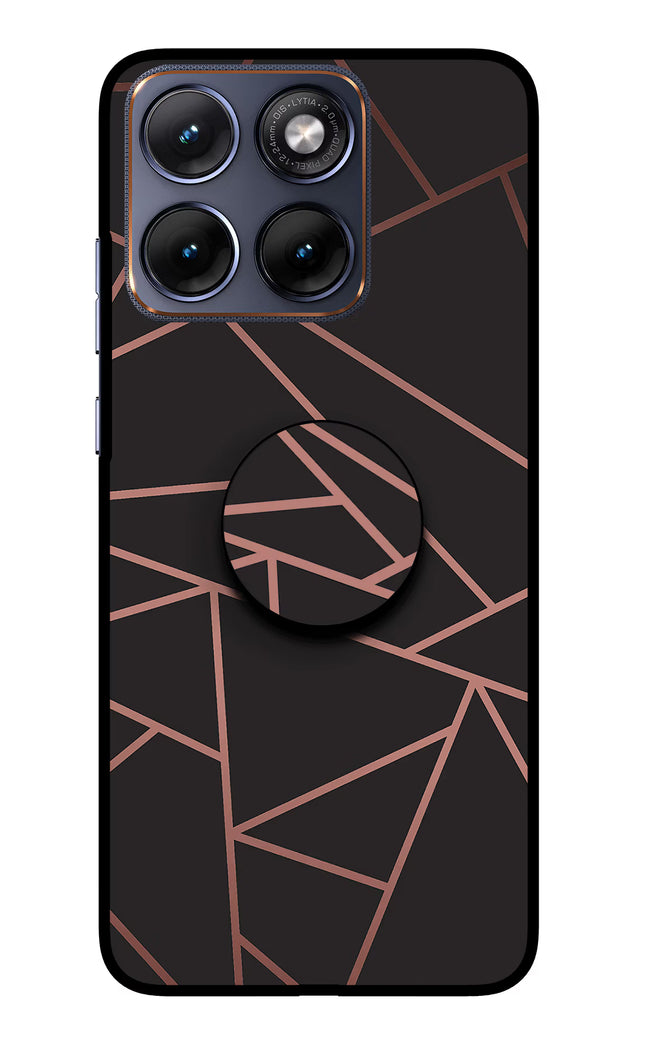 Geometric Pattern Moto Edge 70 Fusion Pop Case by Casekaro