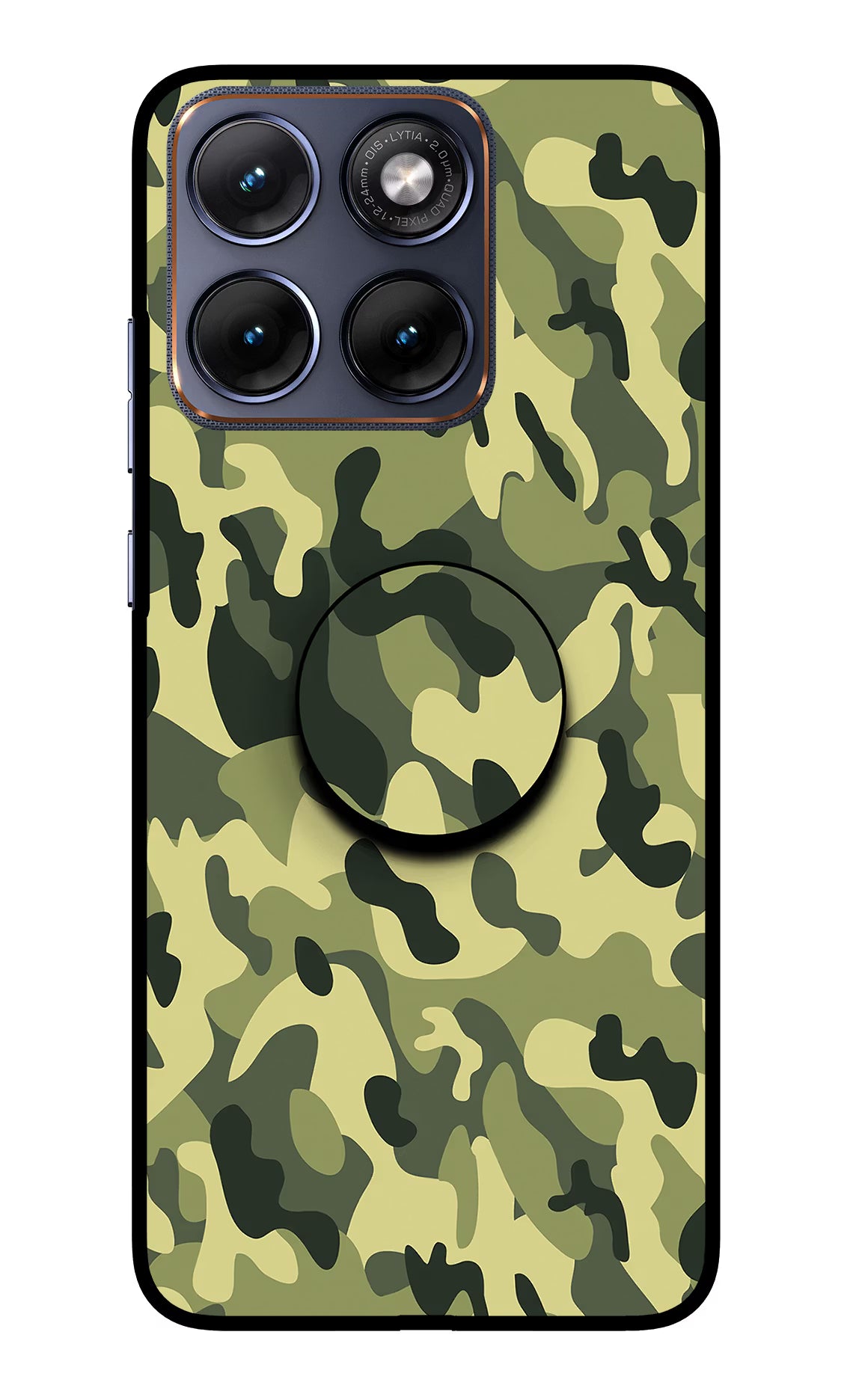 Camouflage Moto Edge 70 Fusion Pop Case by Casekaro
