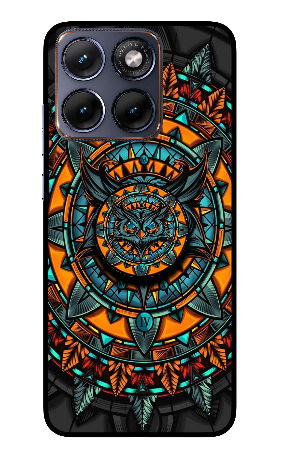 Angry Owl Moto Edge 70 Fusion Pop Case by Casekaro