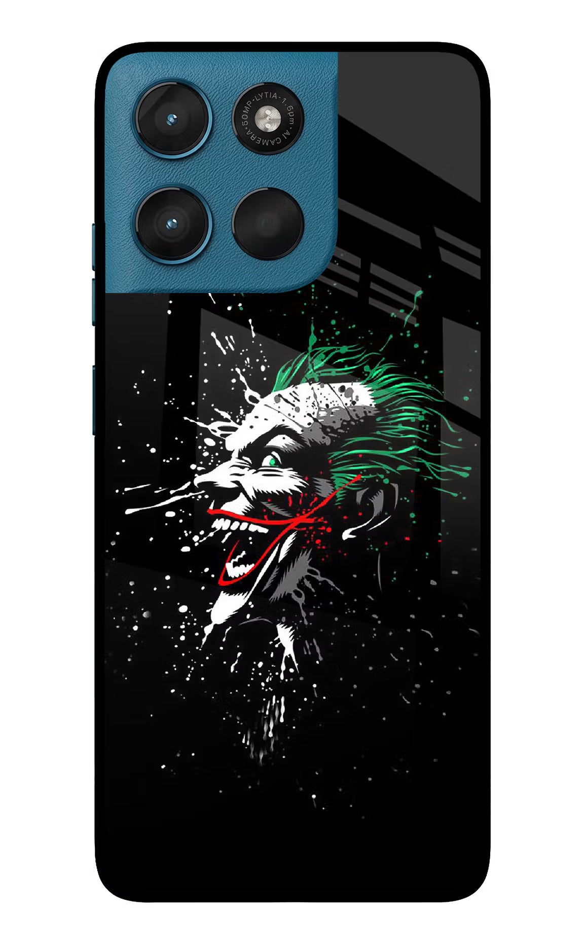 Joker Moto G57 Power 5G Glass Case Back Cover by Casekaro