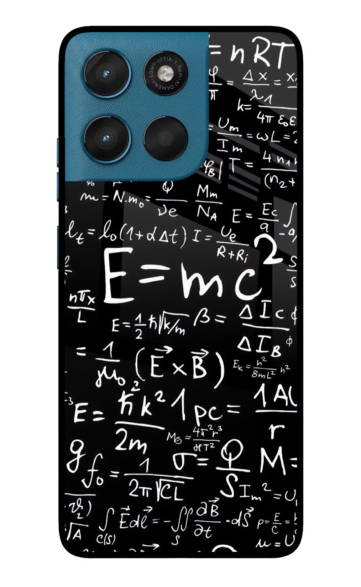 Physics Formula Moto G57 Power 5G Glass Case Back Cover by Casekaro