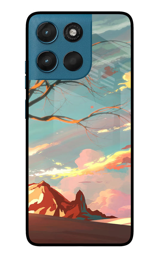 Scenery Moto G57 Power 5G Glass Case