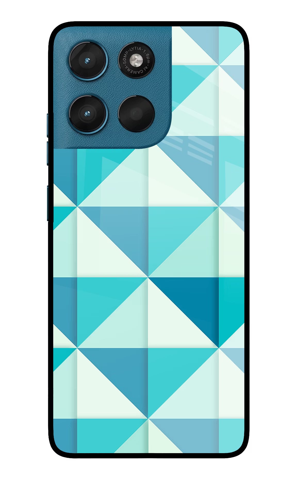 Abstract Moto G57 Power 5G Glass Case Back Cover by Casekaro