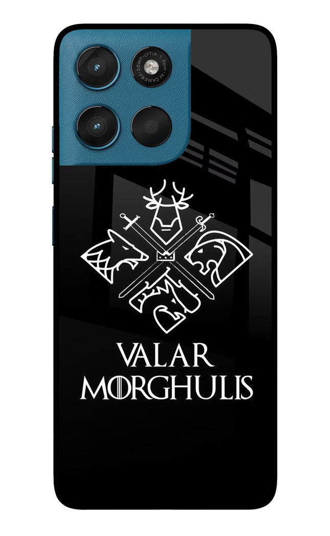 Valar Morghulis | Game Of Thrones Moto G57 Power 5G Glass Case