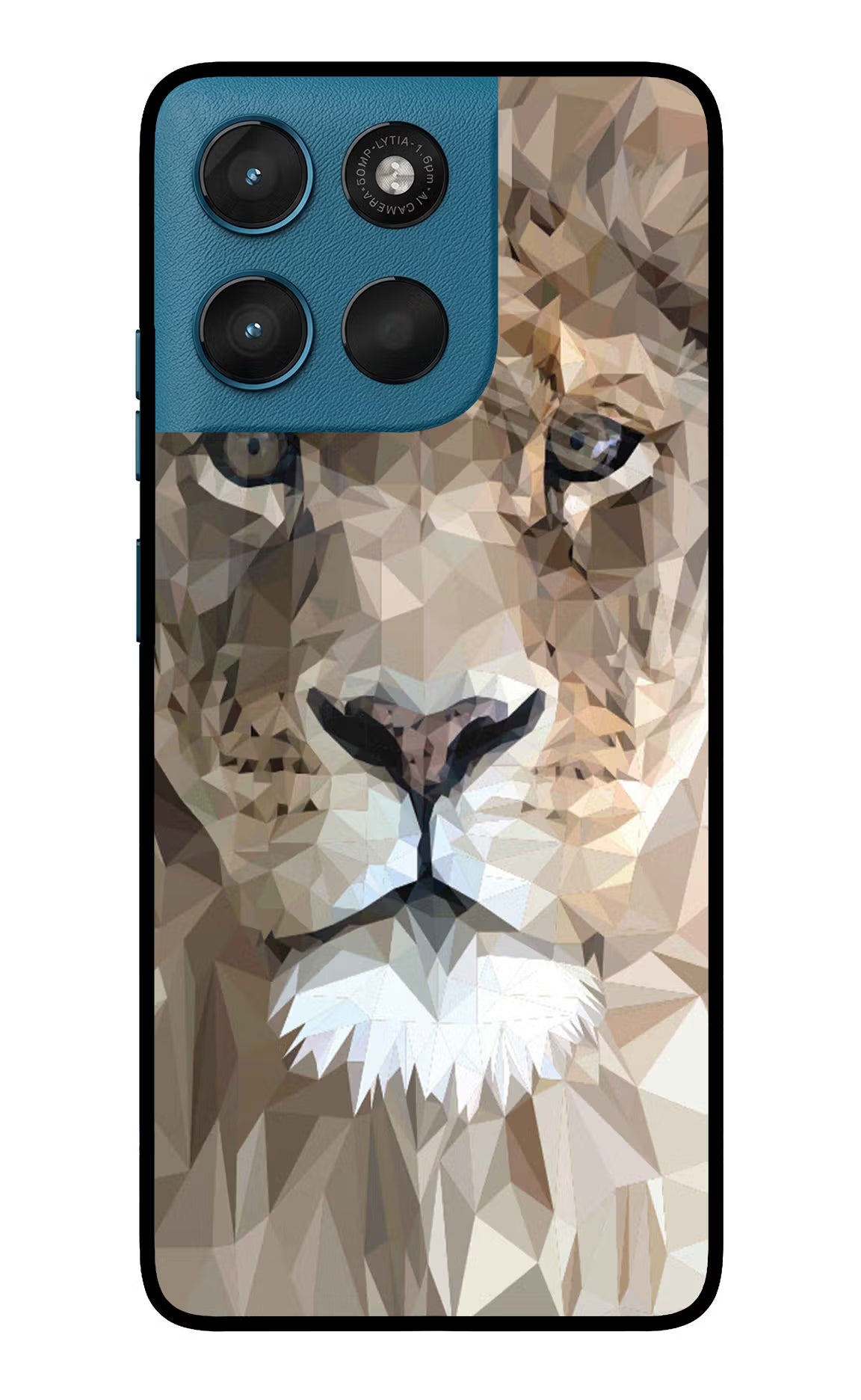 Lion Art Moto G57 Power 5G Glass Case