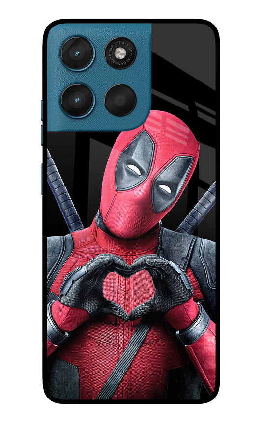 Deadpool Moto G57 Power 5G Glass Case