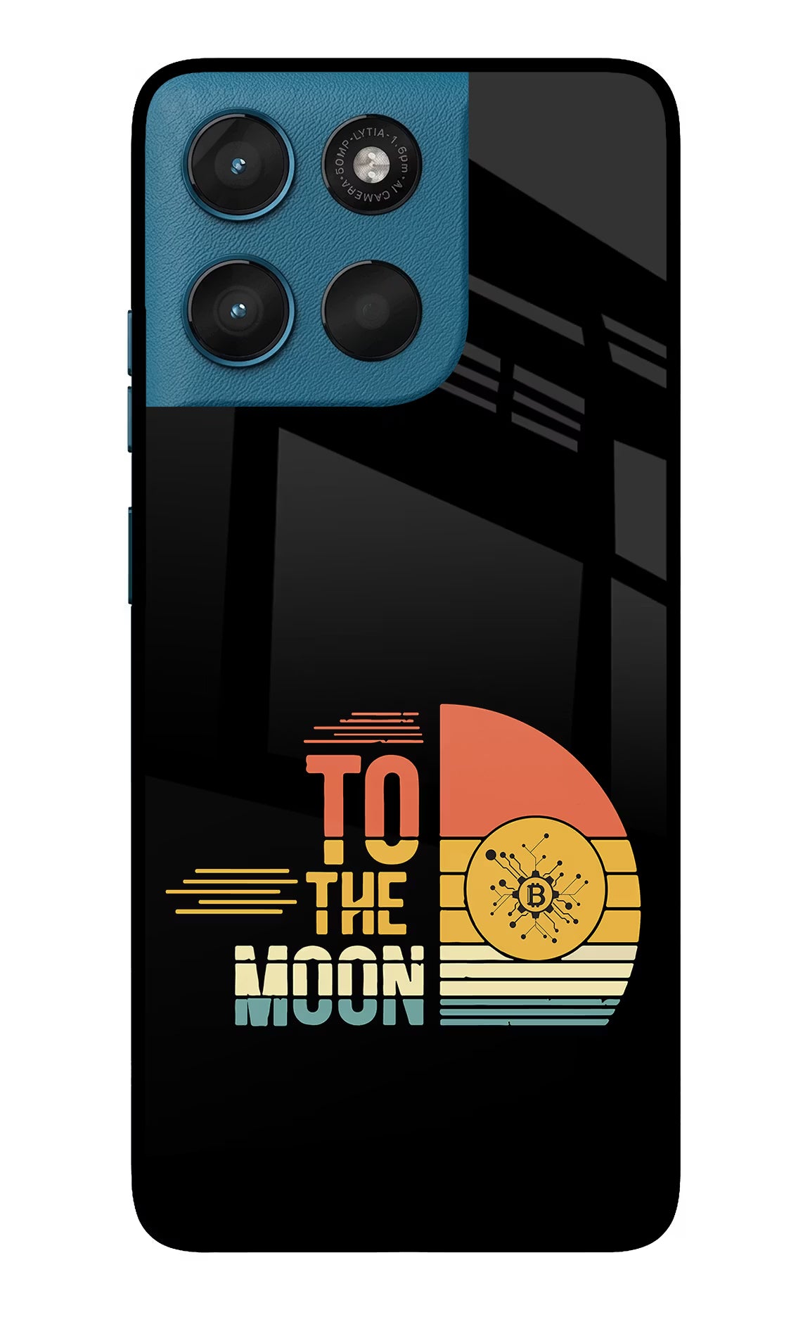 To the Moon Moto G57 Power 5G Glass Case