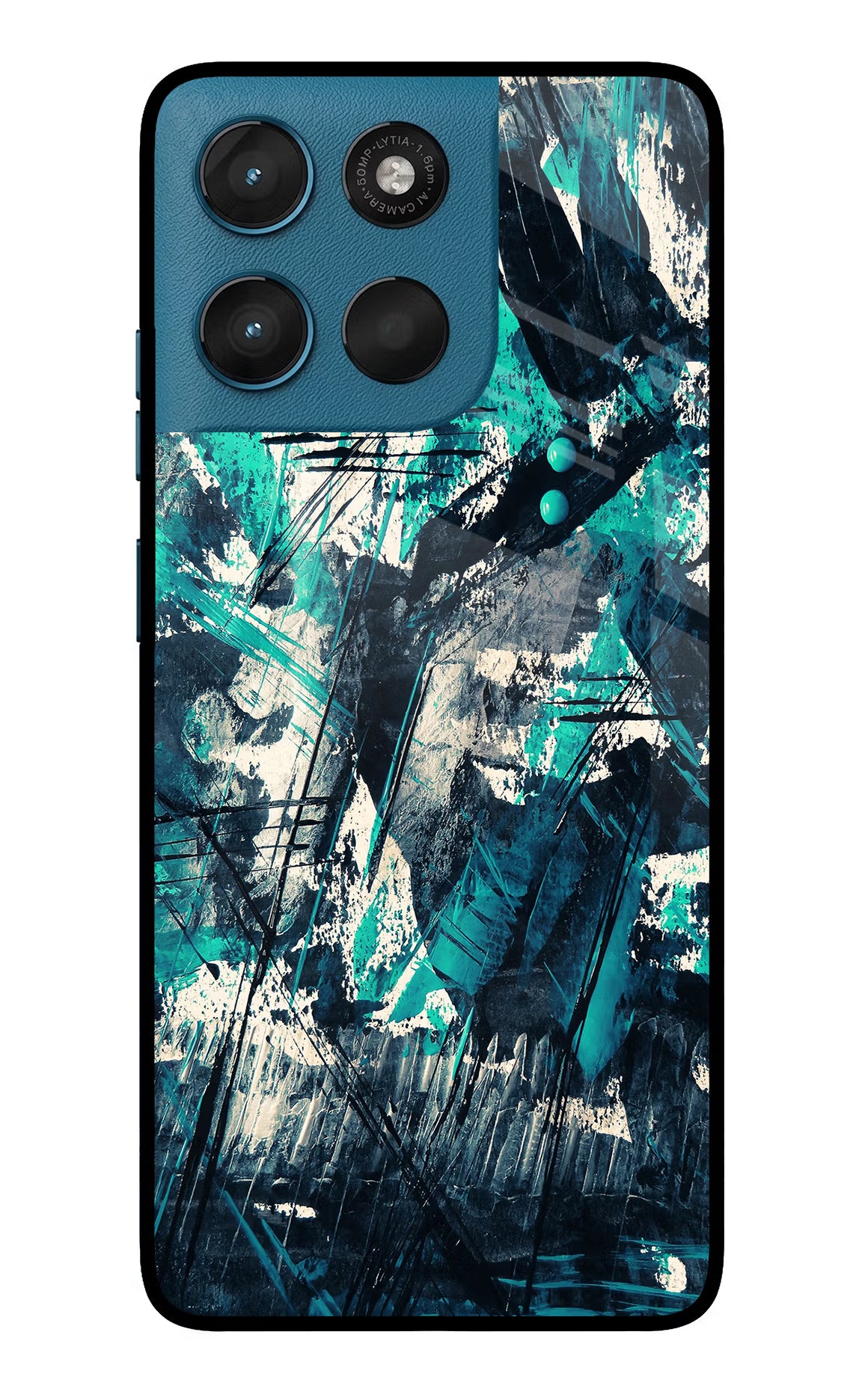 Artwork Moto G57 Power 5G Glass Case Back Cover by Casekaro
