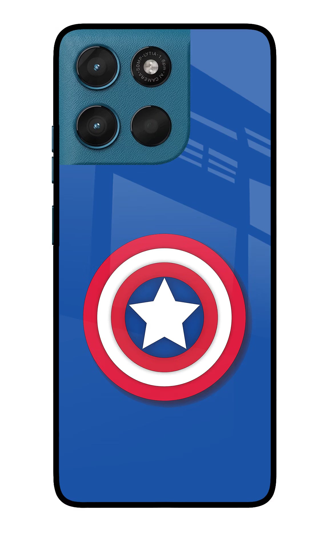 Shield Moto G57 Power 5G Glass Case Back Cover by Casekaro
