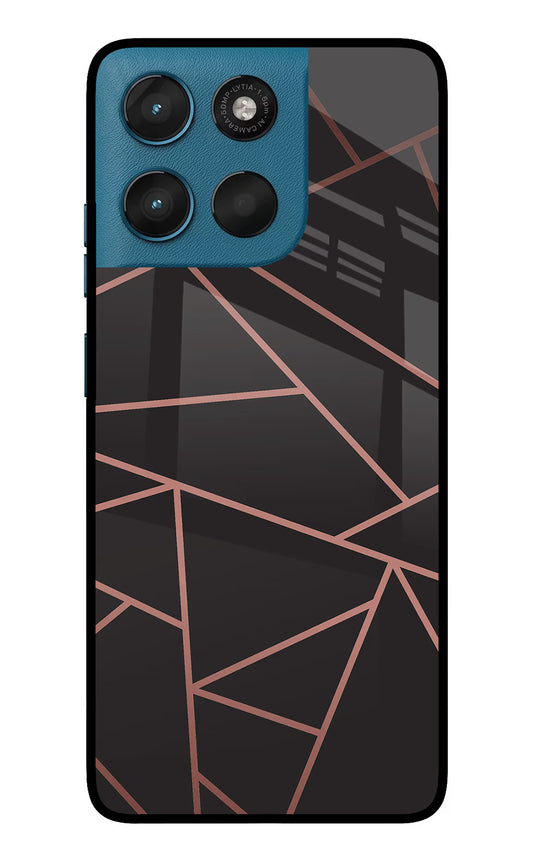 Geometric Pattern Moto G57 Power 5G Glass Case