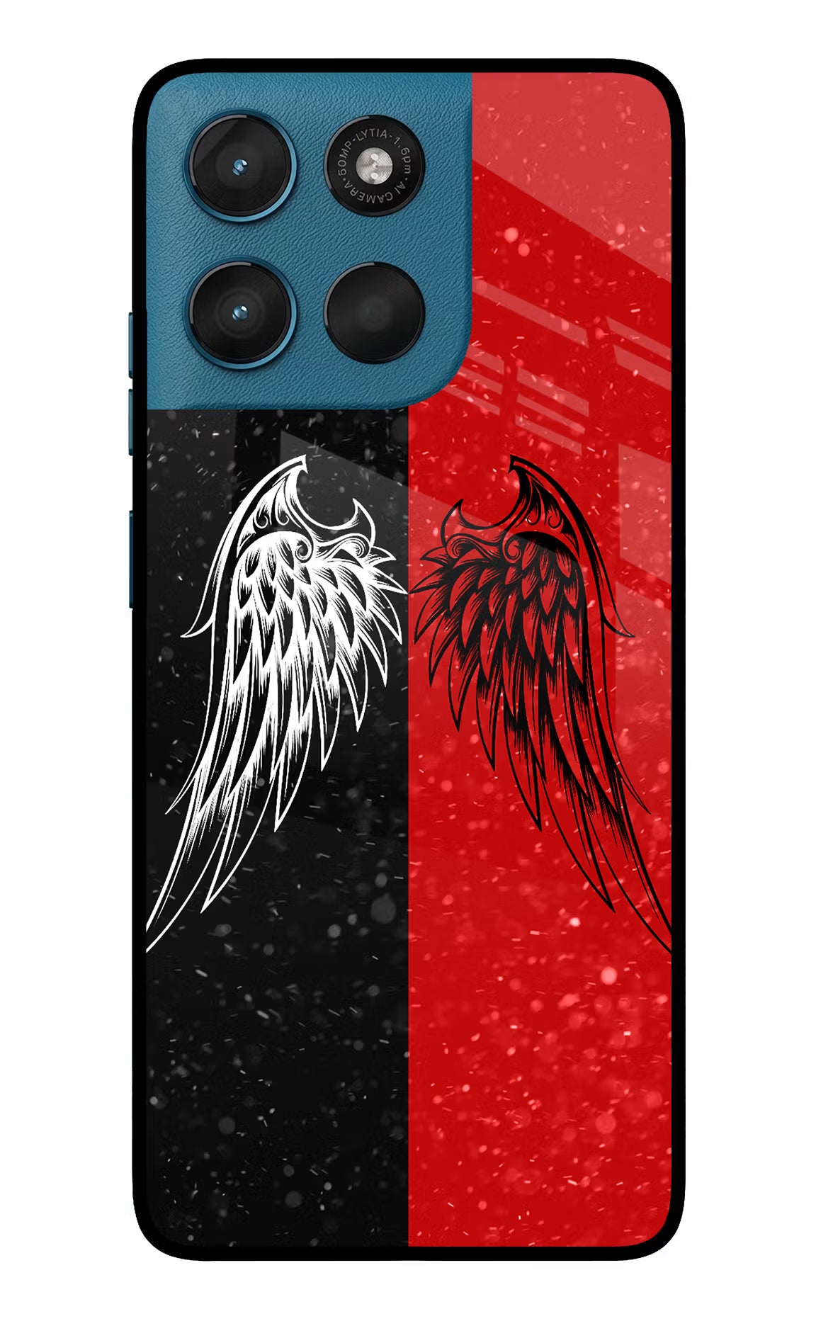 Wings Moto G57 Power 5G Glass Case
