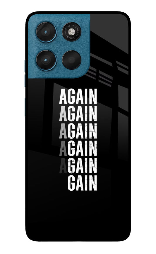 Again Again Gain Moto G57 Power 5G Glass Case