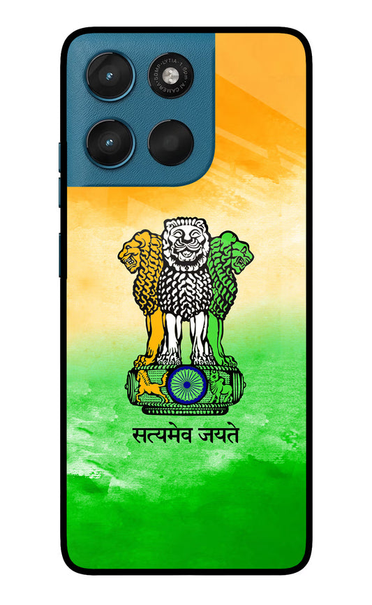 Satyamev Jayate Flag Moto G57 Power 5G Glass Case
