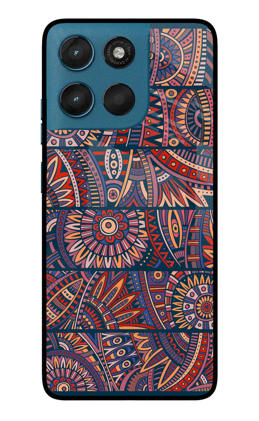 African Culture Design Moto G57 Power 5G Glass Case