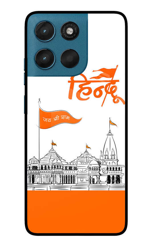 Jai Shree Ram Hindu Moto G57 Power 5G Glass Case