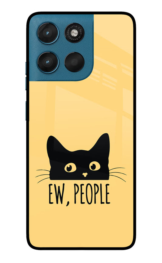 Ew People Catitude Moto G57 Power 5G Glass Case