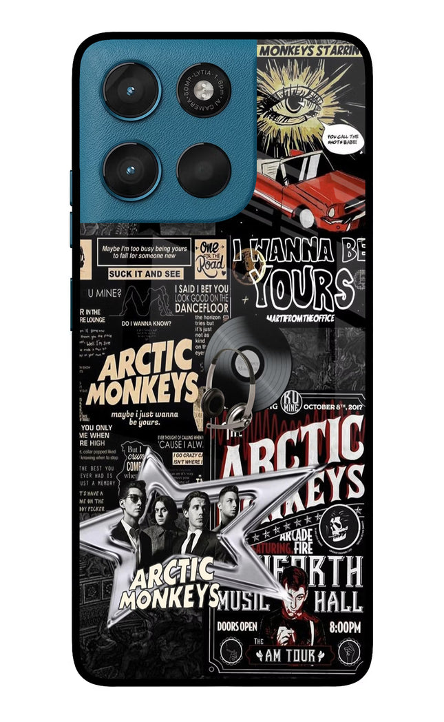 Arctic Monkeys Moto G57 Power 5G Glass Case Back Cover by Casekaro