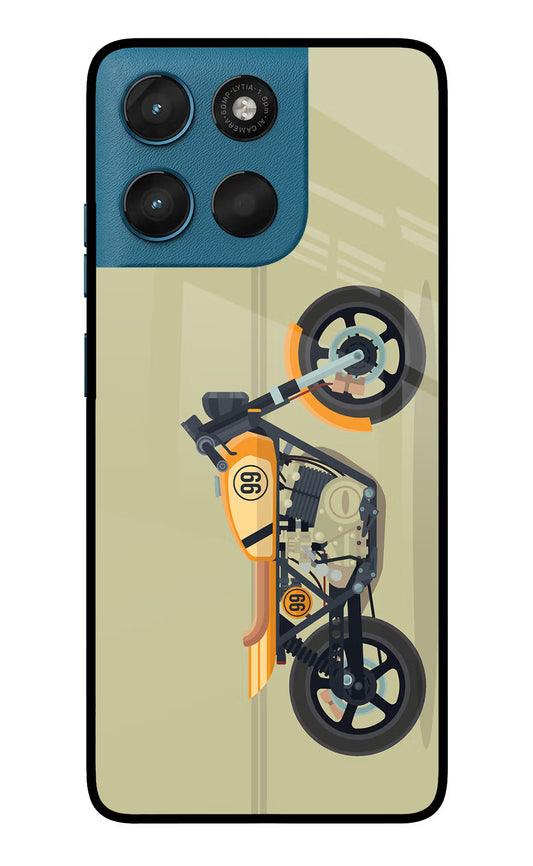 Vertical Speedster Moto G57 Power 5G Glass Case