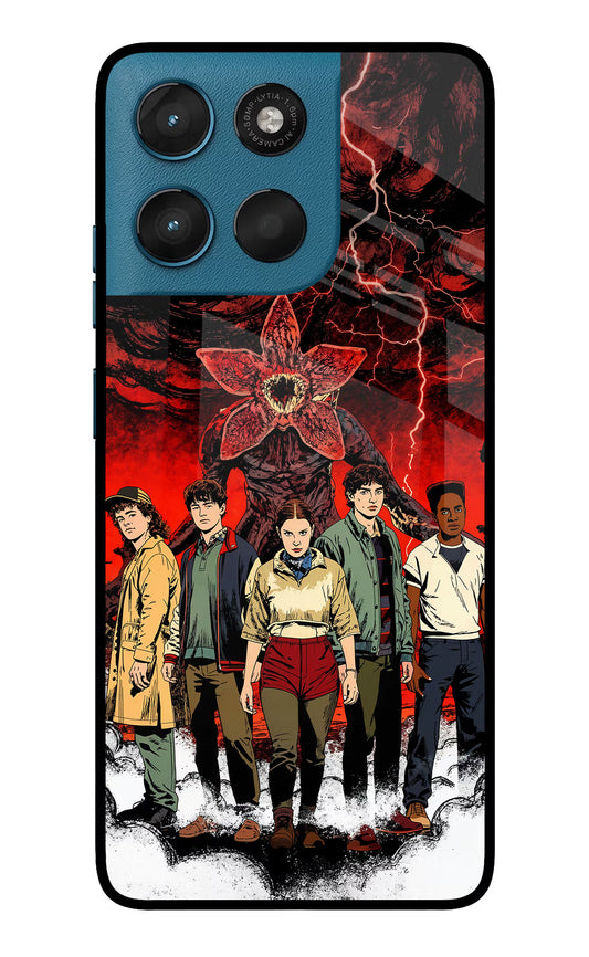 Ordinary Things Characters Moto G57 Power 5G Glass Case