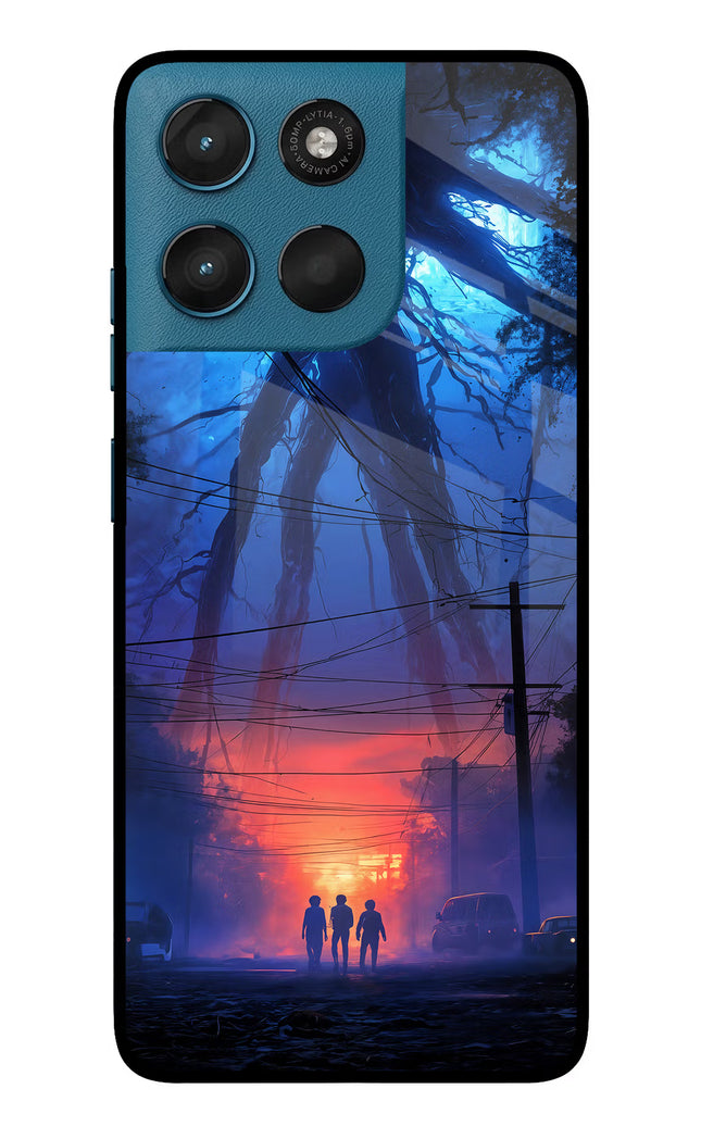 Ordinary Things Shadow Moto G57 Power 5G Glass Case