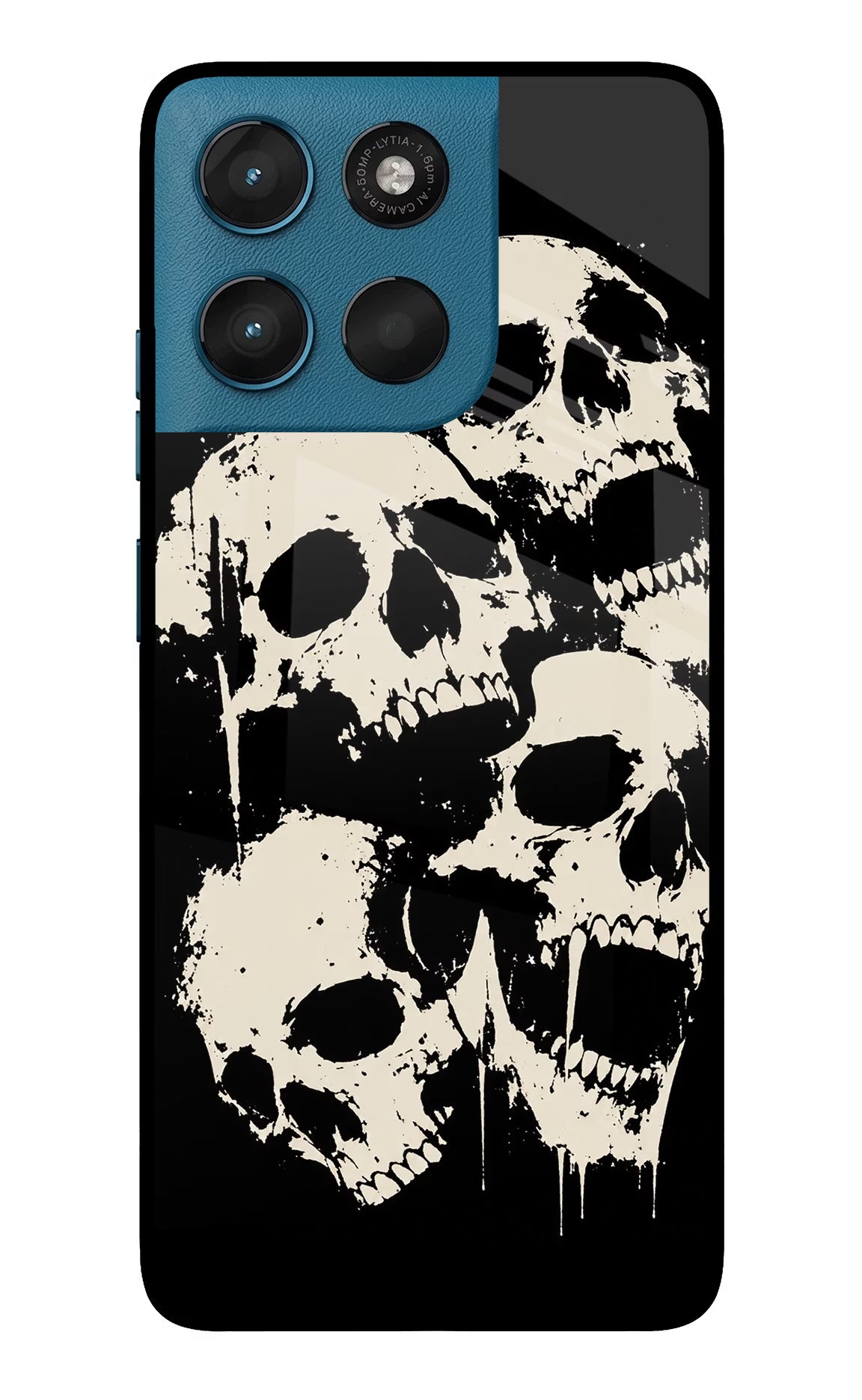 Dead Stack Moto G57 Power 5G Glass Case Back Cover by Casekaro