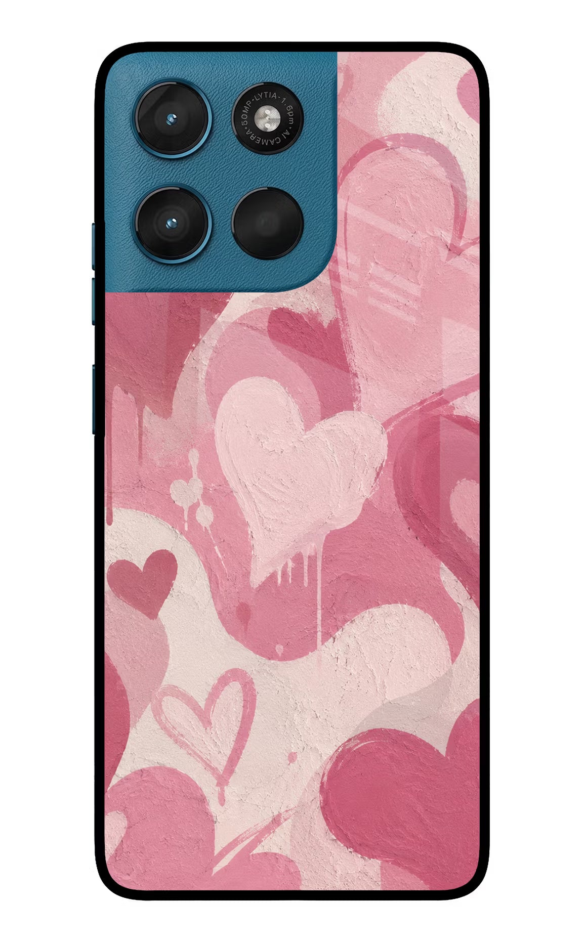 Hearty case Moto G57 Power 5G Glass Case