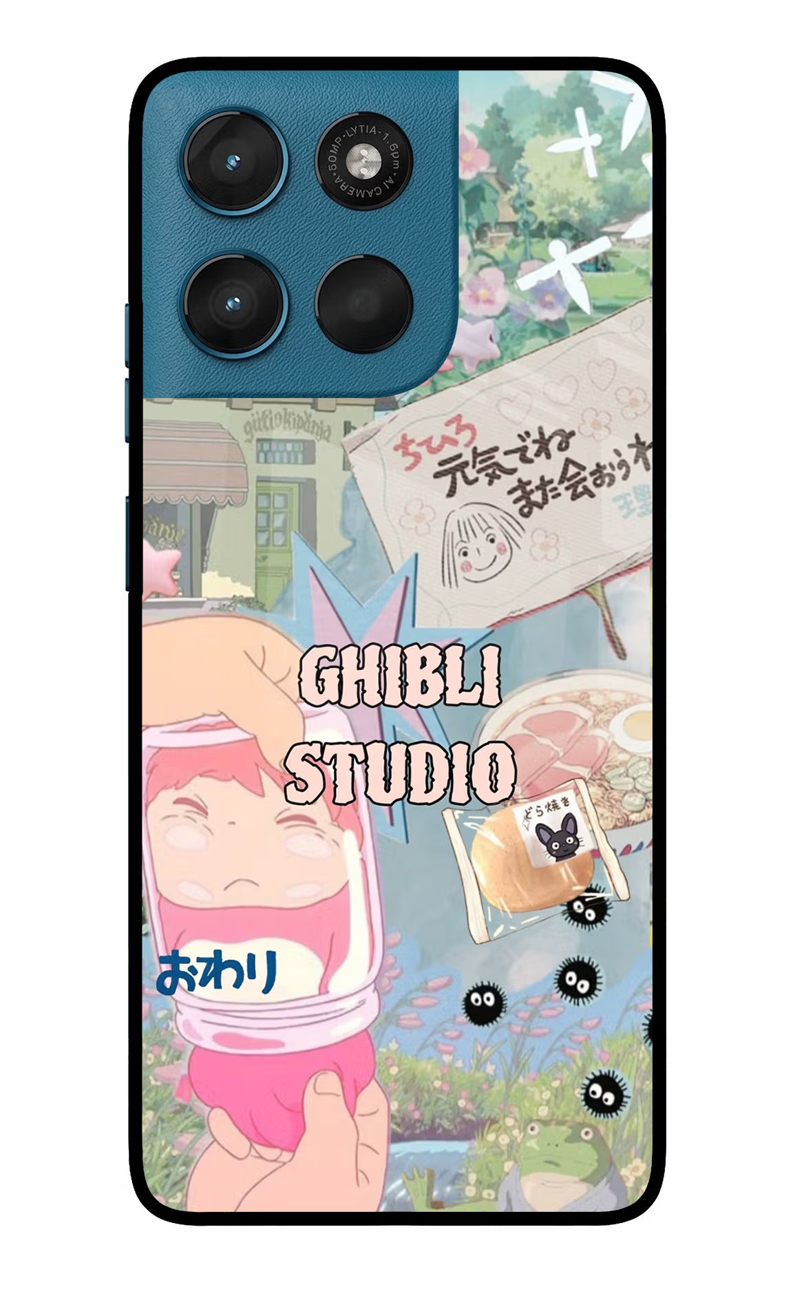 Studio Ghibli Moto G57 Power 5G Glass Case