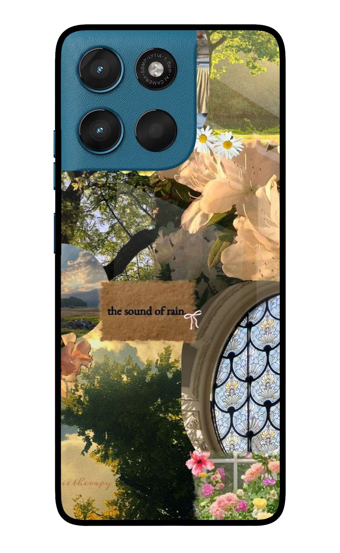Rain Moto G57 Power 5G Glass Case