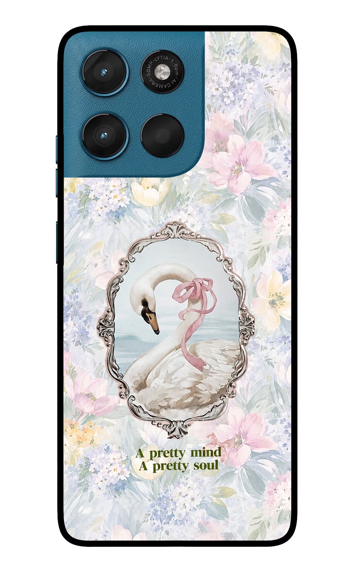 Pretty Mind Pretty Soul Moto G57 Power 5G Glass Case