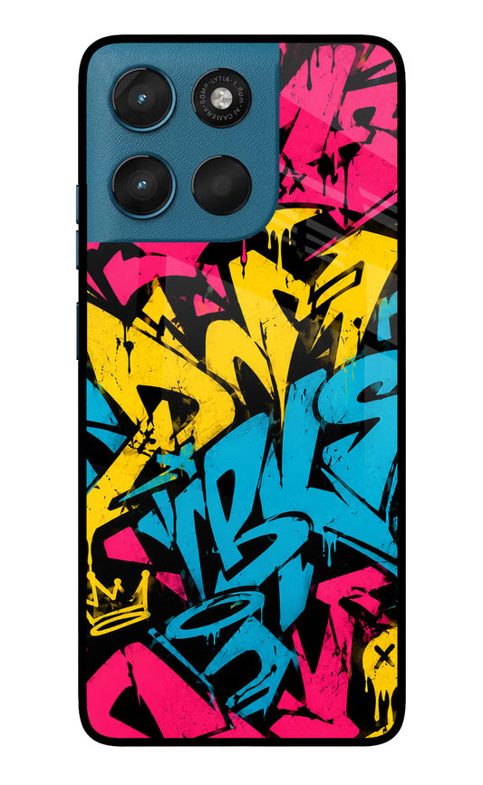 Graffiti Vibe Moto G57 Power 5G Glass Case