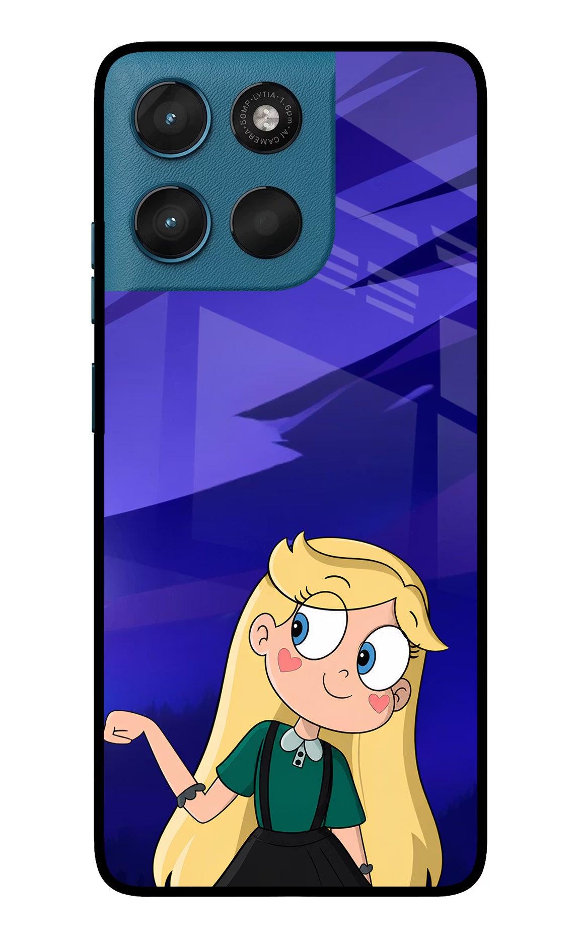 Star Glow Moto G57 Power 5G Glass Case