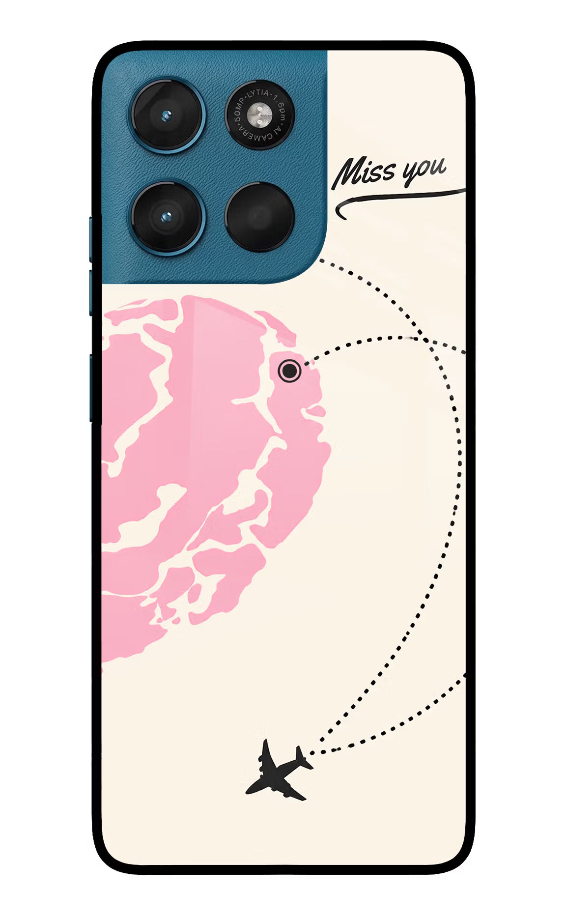 Miss Orbit Moto G57 Power 5G Glass Case