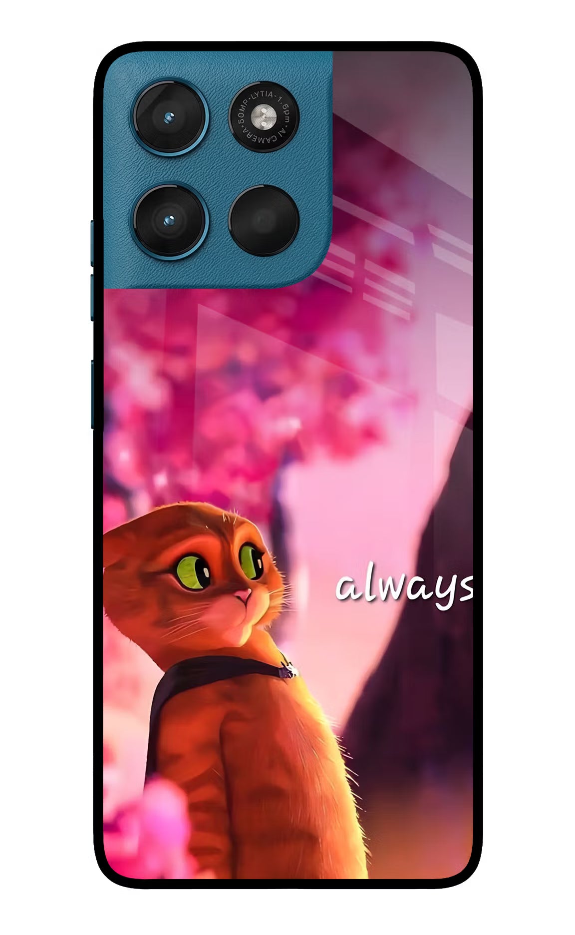 Always Cat Moto G57 Power 5G Glass Case