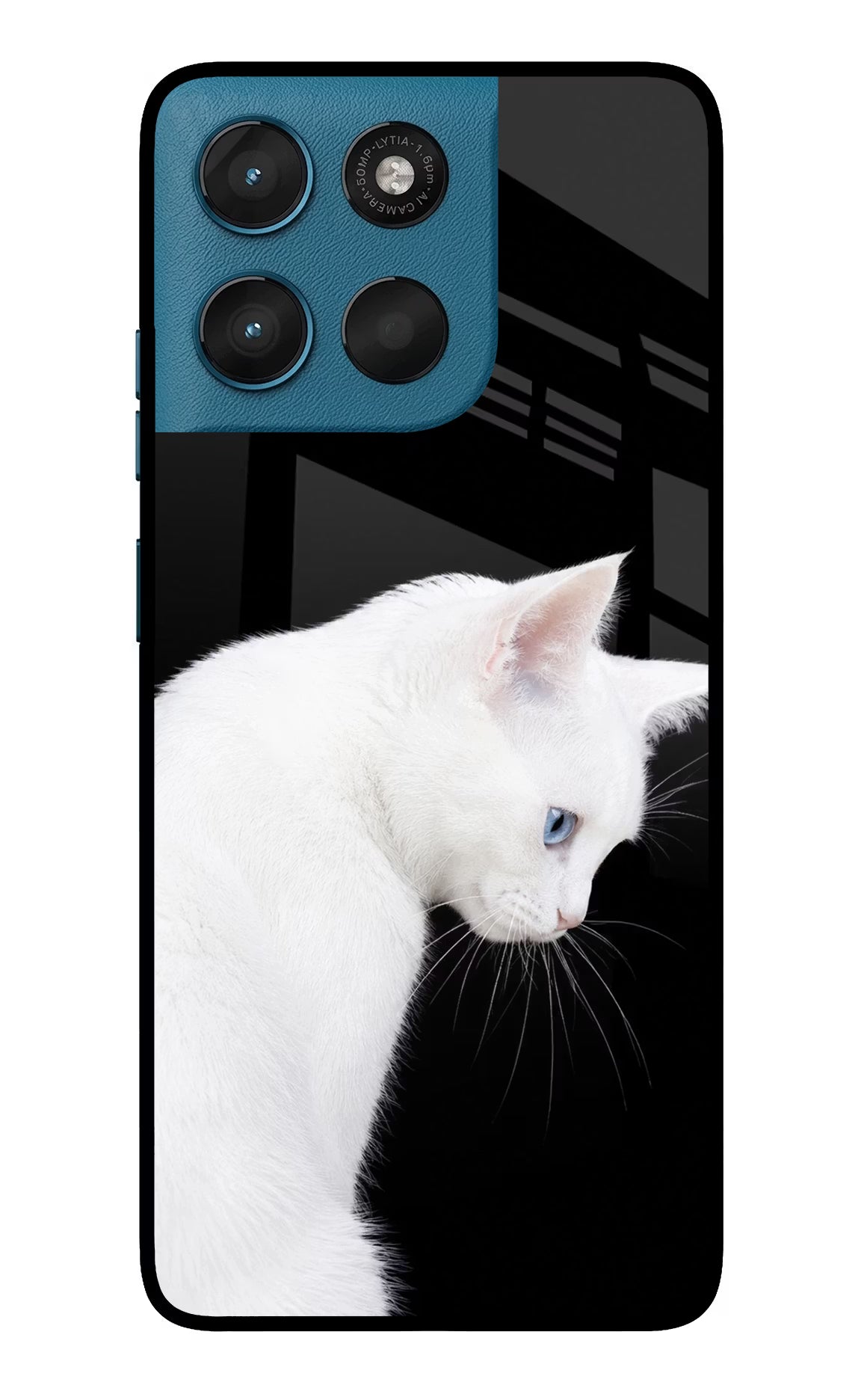 Snow Gaze Moto G57 Power 5G Glass Case