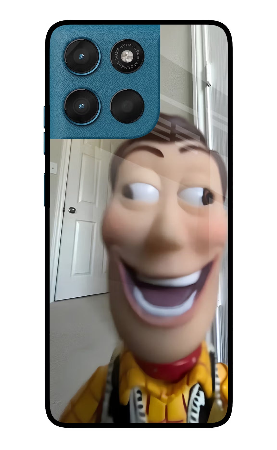 Side Eye Woody Moto G57 Power 5G Glass Case