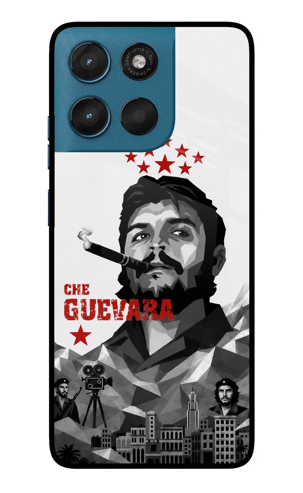 Che Guevara Iconic Moto G57 Power 5G Glass Case